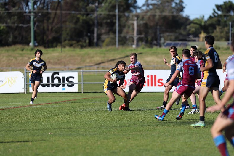 2022 Peter Mulholland Schoolboy Cup Rnd 1 The HILLS SHS v WESTFIELDS SHS