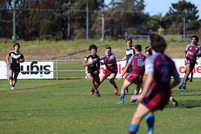 2022 Peter Mulholland Schoolboy Cup Rnd 1 The HILLS SHS v WESTFIELDS SHS