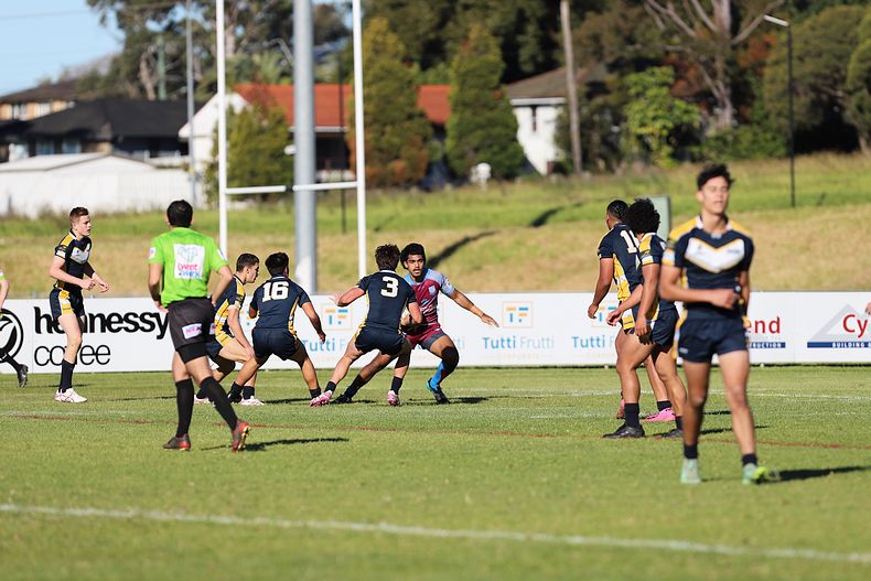 2022 Peter Mulholland Schoolboy Cup Rnd 1 The HILLS SHS v WESTFIELDS SHS
