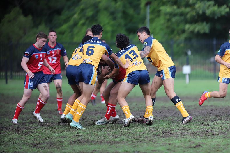 NSWCHS 2022 State rugby league trials Day 1 U 18’s Sydney RED v Sydney GOLD