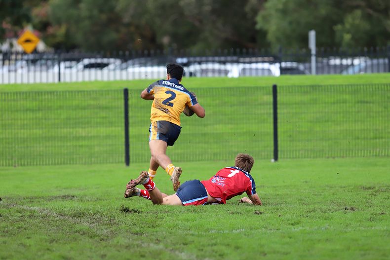 NSWCHS 2022 State rugby league trials Day 1 U 18’s Sydney RED v Sydney GOLD