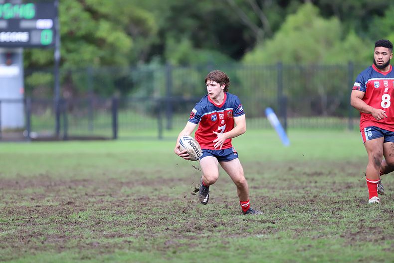 NSWCHS 2022 State rugby league trials Day 1 U 18’s Sydney RED v Sydney GOLD