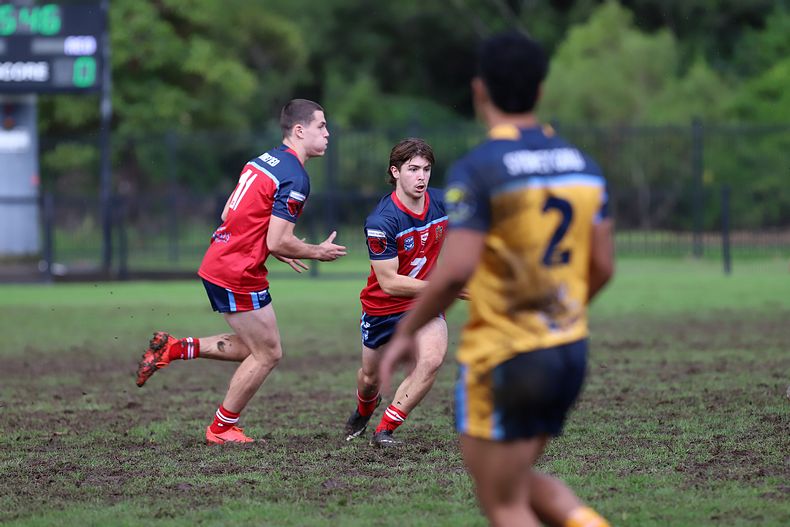 NSWCHS 2022 State rugby league trials Day 1 U 18’s Sydney RED v Sydney GOLD