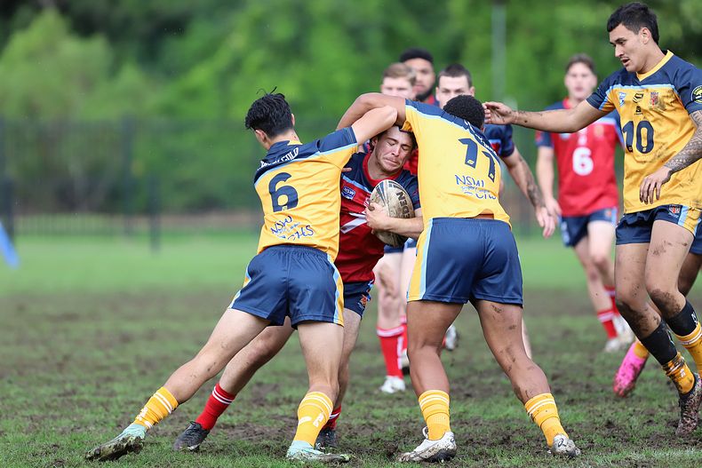 NSWCHS 2022 State rugby league trials Day 1 U 18’s Sydney RED v Sydney GOLD