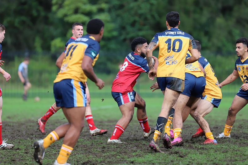 NSWCHS 2022 State rugby league trials Day 1 U 18’s Sydney RED v Sydney GOLD
