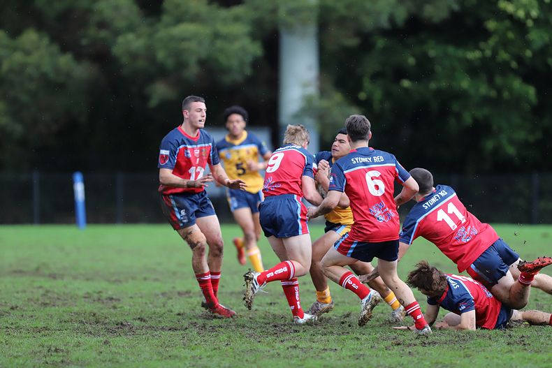 NSWCHS 2022 State rugby league trials Day 1 U 18’s Sydney RED v Sydney GOLD