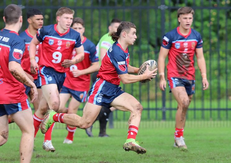 NSWCHS 2022 State rugby league trials Day 1 U 18’s Sydney RED v Sydney GOLD