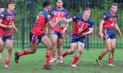 NSWCHS 2022 State rugby league trials Day 1 action Photo's U 18's Sydney RED v Sydney GOLD (Photo's : Steve Montgomery)
