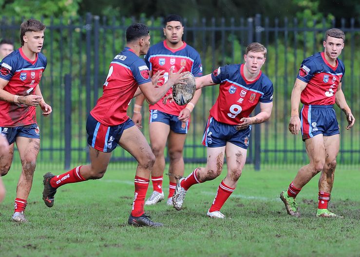 NSWCHS 2022 State rugby league trials Day 1 U 18’s Sydney RED v Sydney GOLD