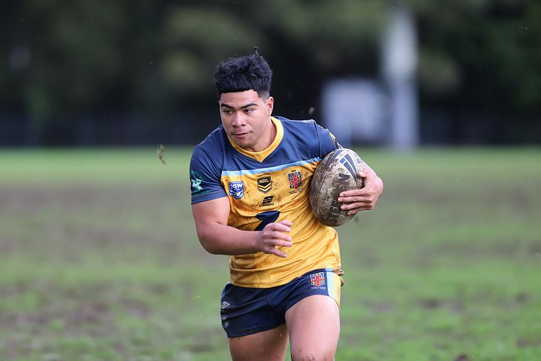 NSWCHS 2022 State rugby league trials Day 1 U 18’s Sydney RED v Sydney GOLD