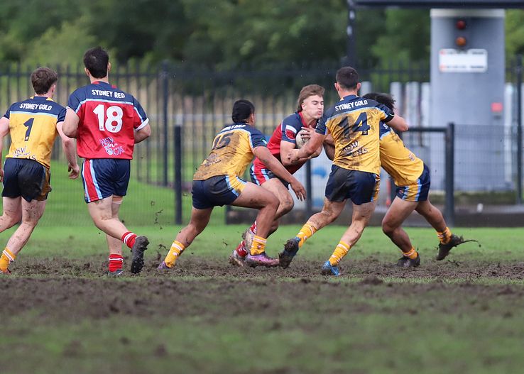 NSWCHS 2022 State rugby league trials Day 1 U 18’s Sydney RED v Sydney GOLD