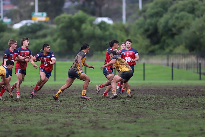 NSWCHS 2022 State rugby league trials Day 1 U 18’s Sydney RED v Sydney GOLD
