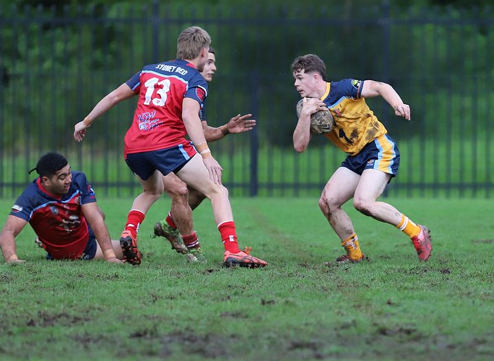 NSWCHS 2022 State rugby league trials Day 1 U 18’s Sydney RED v Sydney GOLD