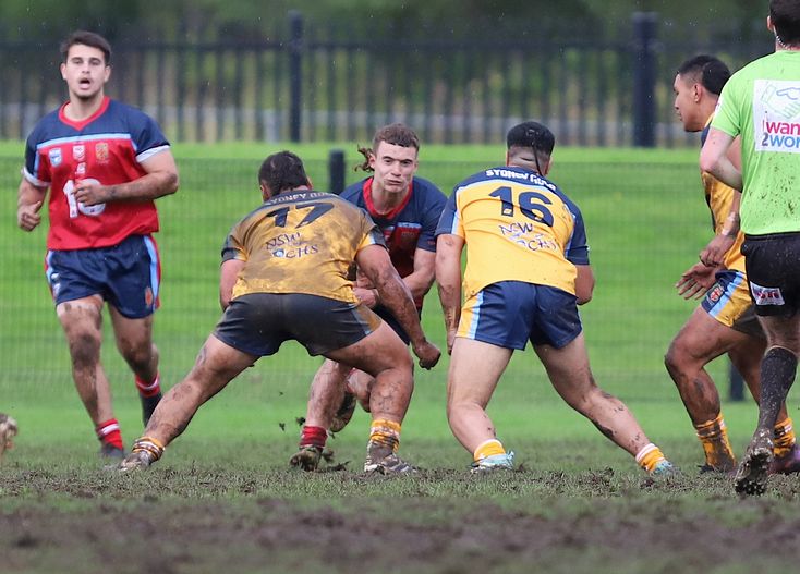 NSWCHS 2022 State rugby league trials Day 1 U 18’s Sydney RED v Sydney GOLD