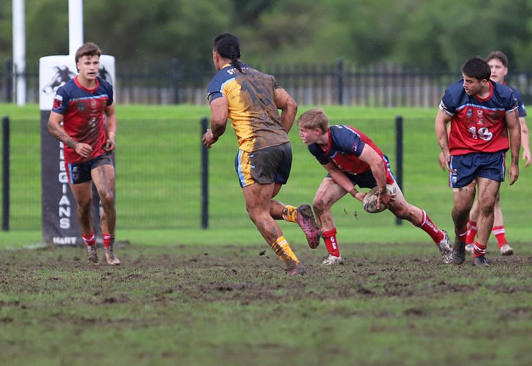NSWCHS 2022 State rugby league trials Day 1 U 18’s Sydney RED v Sydney GOLD