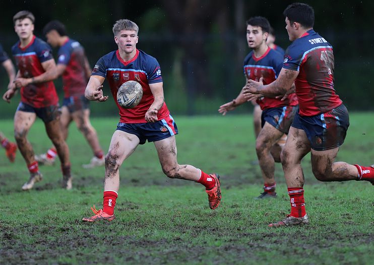 NSWCHS 2022 State rugby league trials Day 1 U 18’s Sydney RED v Sydney GOLD