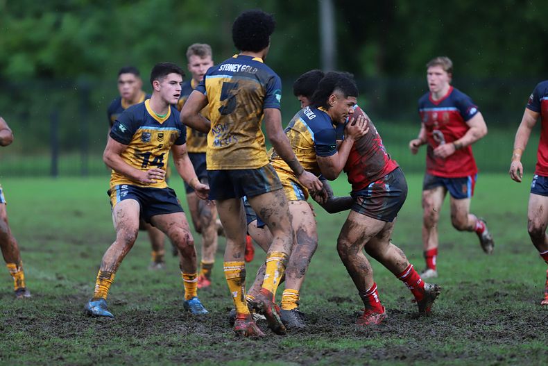 NSWCHS 2022 State rugby league trials Day 1 U 18’s Sydney RED v Sydney GOLD