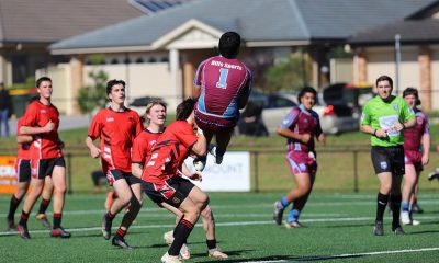 NSWCHS University Shield / St. Marys Cup The Hills SHS v Endeavour SHS (Photo's : Steve Montgomery)