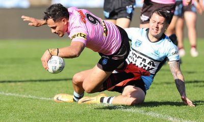 2022 NSWRL Jersey Flegg Cup Rnd 15 Cronulla Sharks v Penrith Panthers Action Photo's (Images's : Steve Montgomery)