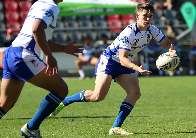 Taj Brailey in action for NSW CCC u18s on day 2 of the 2022 ASSRL Championships (Photo : Brooke Herdegen)