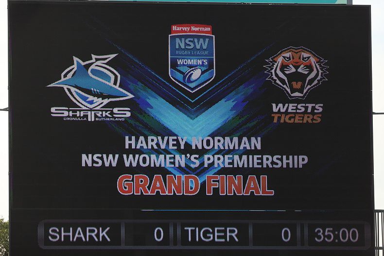 2022 HNWP Grand Final (1st Half) Cronulla SHARKS v WESTSTIGERS