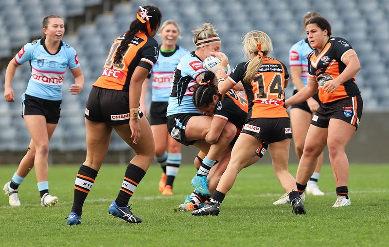 2022 HNWP Grand Final (1st Half) Cronulla SHARKS v WESTSTIGERS