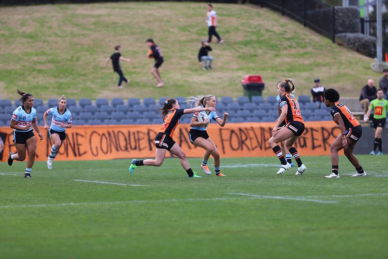 2022 HNWP Grand Final (1st Half) Cronulla SHARKS v WESTSTIGERS
