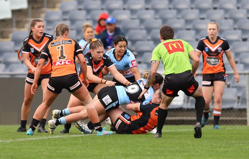 2022 HNWP Grand Final (1st Half) Cronulla SHARKS v WESTSTIGERS