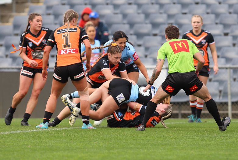 2022 HNWP Grand Final (1st Half) Cronulla SHARKS v WESTSTIGERS