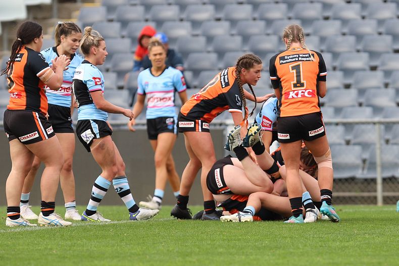 2022 HNWP Grand Final (1st Half) Cronulla SHARKS v WESTSTIGERS