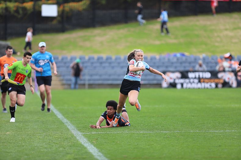 2022 HNWP Grand Final (1st Half) Cronulla SHARKS v WESTSTIGERS