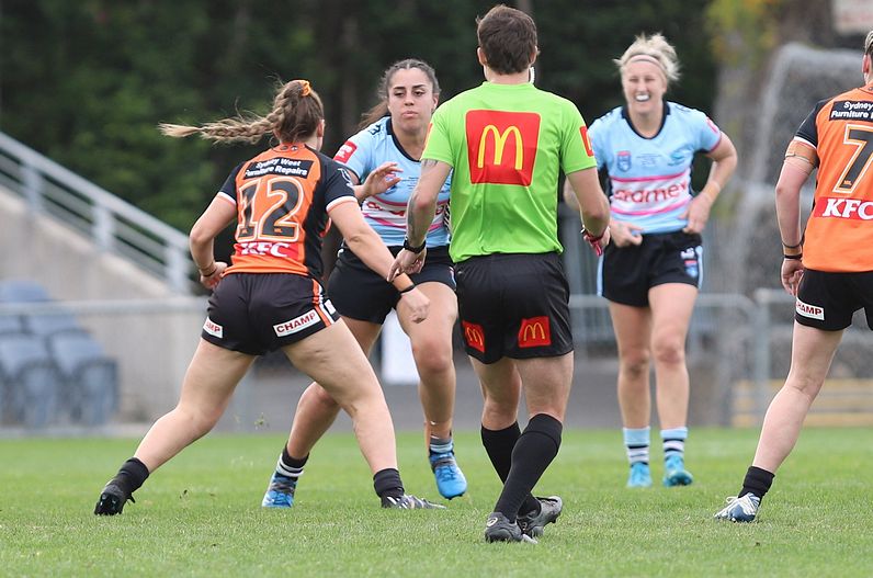 2022 HNWP Grand Final (1st Half) Cronulla SHARKS v WESTSTIGERS