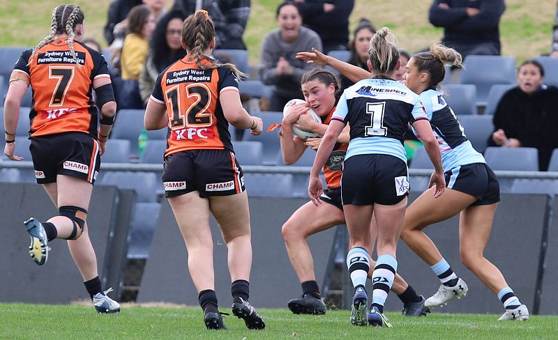 2022 HNWP Grand Final (1st Half) Cronulla SHARKS v WESTSTIGERS
