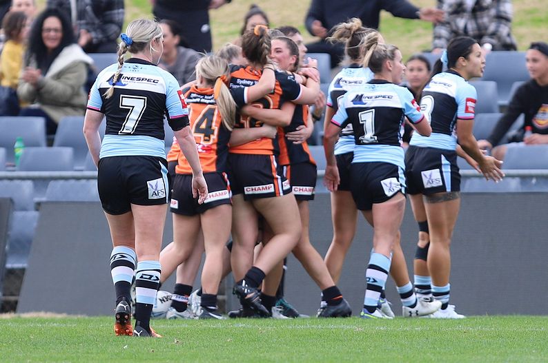 2022 HNWP Grand Final (1st Half) Cronulla SHARKS v WESTSTIGERS