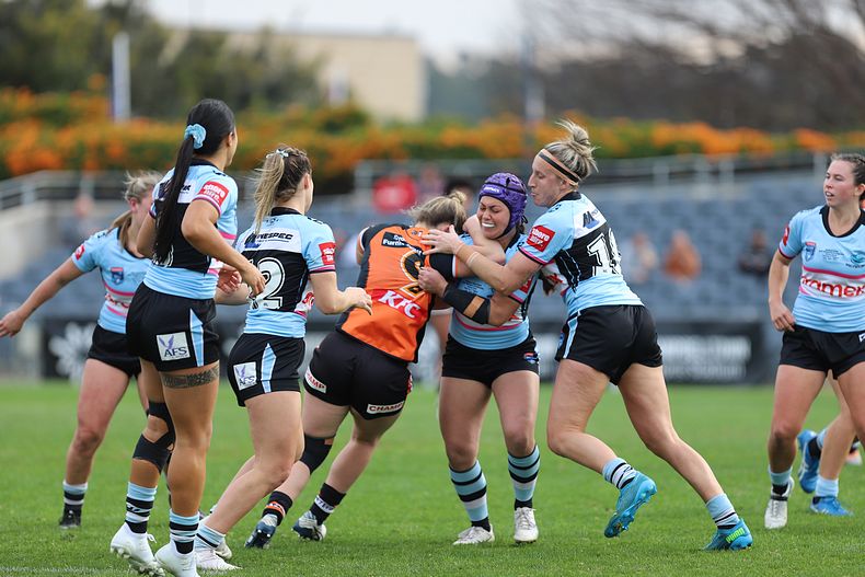 2022 HNWP Grand Final (1st Half) Cronulla SHARKS v WESTSTIGERS