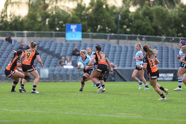 2022 HNWP Grand Final (1st Half) Cronulla SHARKS v WESTSTIGERS