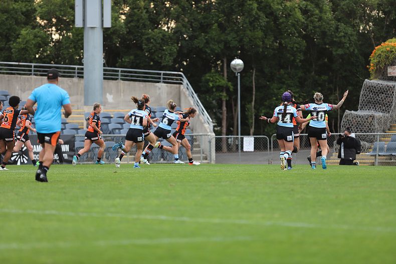 2022 HNWP Grand Final (1st Half) Cronulla SHARKS v WESTSTIGERS
