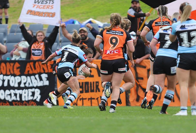 2022 HNWP Grand Final (1st Half) Cronulla SHARKS v WESTSTIGERS