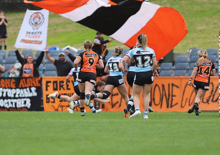 2022 HNWP Grand Final (1st Half) Cronulla SHARKS v WESTSTIGERS