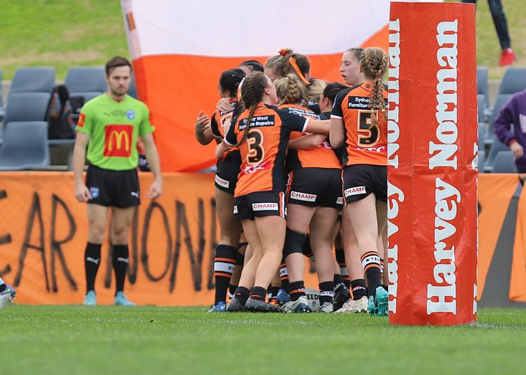 2022 HNWP Grand Final (1st Half) Cronulla SHARKS v WESTSTIGERS