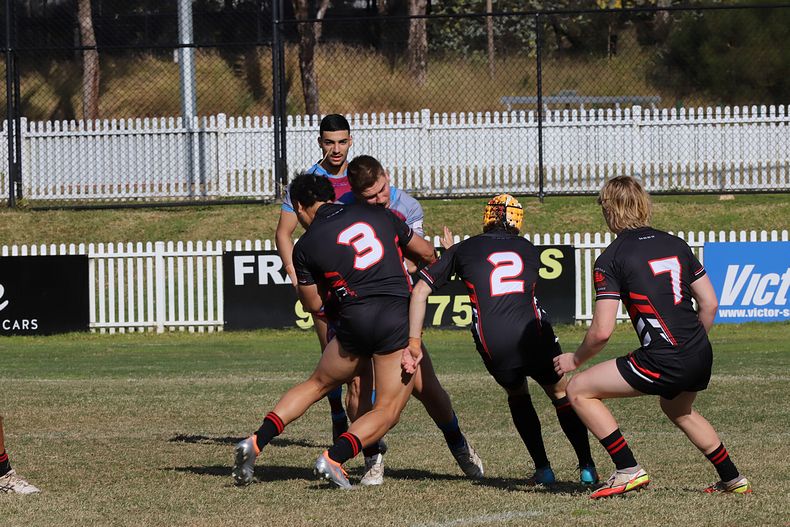 2022 Peter Mulholland Schoolboy Cup Rnd 2 The Hills SHS v Endeavour SHS
