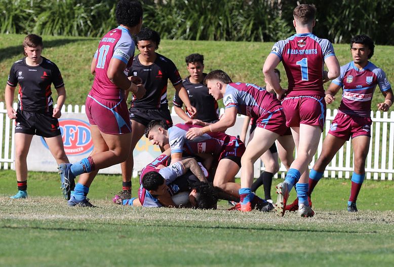 2022 Peter Mulholland Schoolboy Cup Rnd 2 The Hills SHS v Endeavour SHS