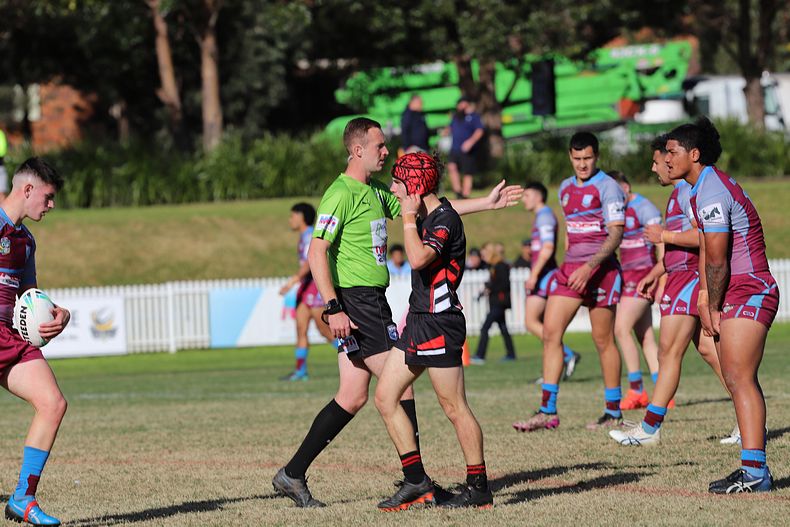 2022 Peter Mulholland Schoolboy Cup Rnd 2 The Hills SHS v Endeavour SHS