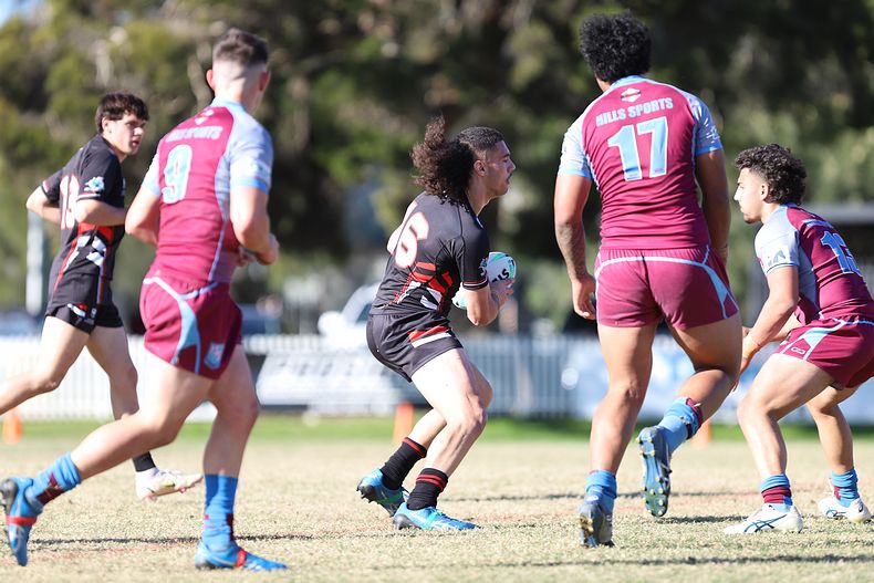 2022 Peter Mulholland Schoolboy Cup Rnd 2 The Hills SHS v Endeavour SHS