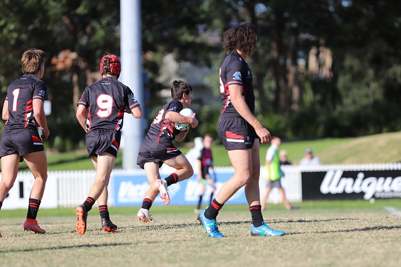 2022 Peter Mulholland Schoolboy Cup Rnd 2 The Hills SHS v Endeavour SHS