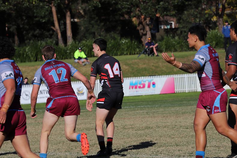2022 Peter Mulholland Schoolboy Cup Rnd 2 The Hills SHS v Endeavour SHS