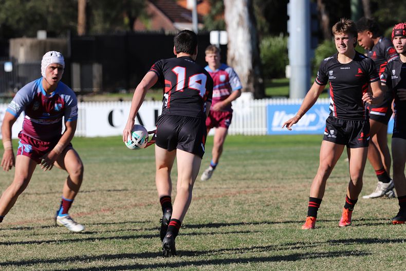 2022 Peter Mulholland Schoolboy Cup Rnd 2 The Hills SHS v Endeavour SHS