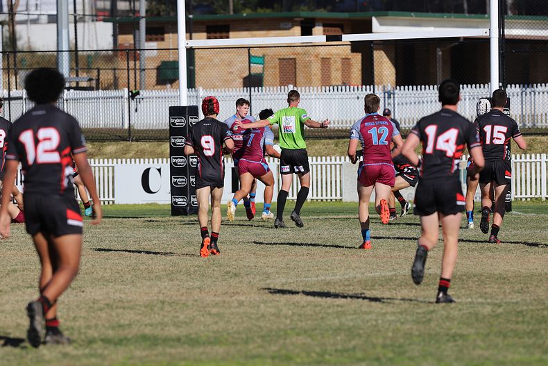 2022 Peter Mulholland Schoolboy Cup Rnd 2 The Hills SHS v Endeavour SHS