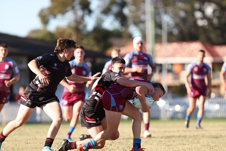 2022 Peter Mulholland Schoolboy Cup Rnd 2 The Hills SHS v Endeavour SHS