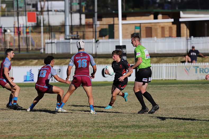 2022 Peter Mulholland Schoolboy Cup Rnd 2 The Hills SHS v Endeavour SHS